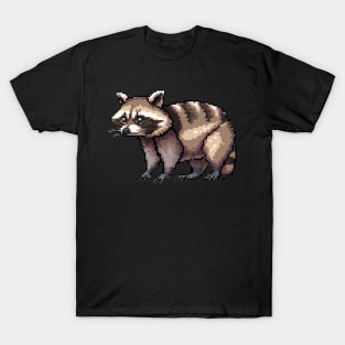 16-Bit Raccoon T-Shirt